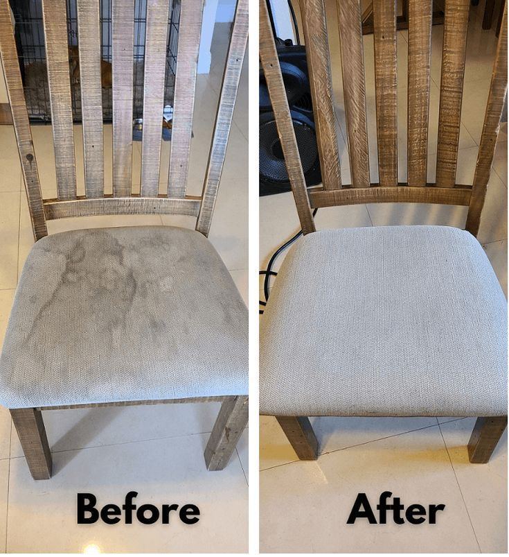 Upholstery stain removal
